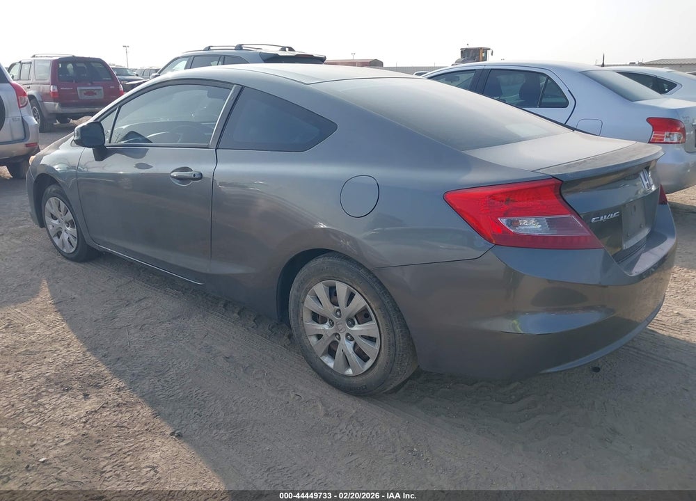 2012 HONDA CIVIC LX VIN: 2HGFG3B50CH506137