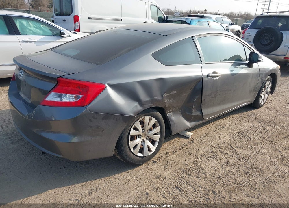 2012 HONDA CIVIC LX VIN: 2HGFG3B50CH506137