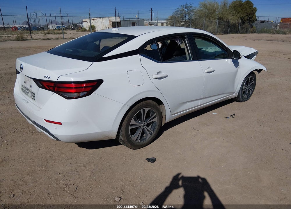 2023 NISSAN SENTRA SV XTRONIC CVT VIN: 3N1AB8CV4PY272915