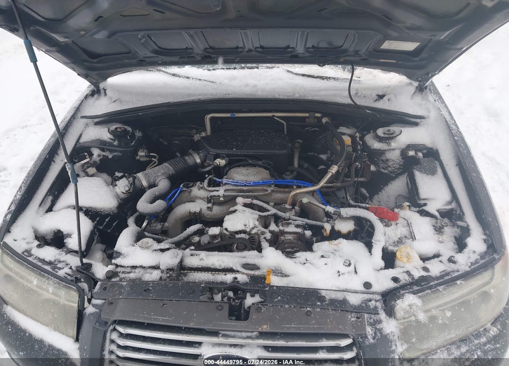 2008 SUBARU FORESTER 2.5X VIN: JF1SG63608H706394