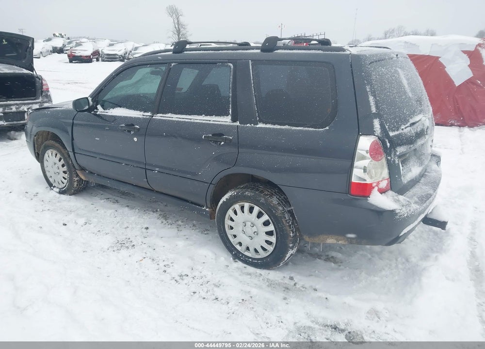 2008 SUBARU FORESTER 2.5X VIN: JF1SG63608H706394