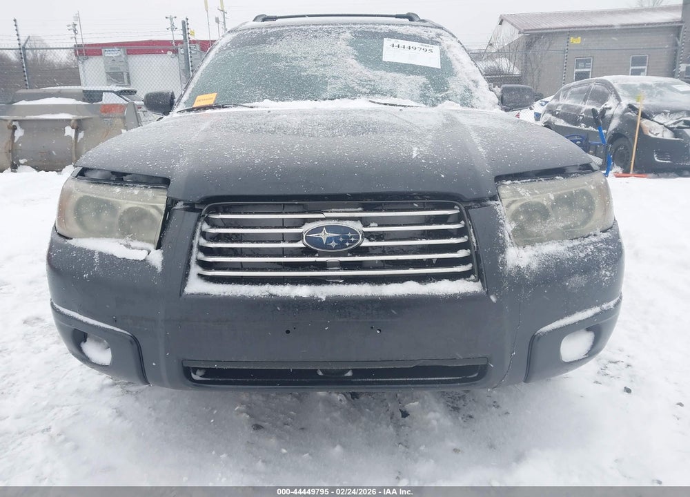 2008 SUBARU FORESTER 2.5X VIN: JF1SG63608H706394