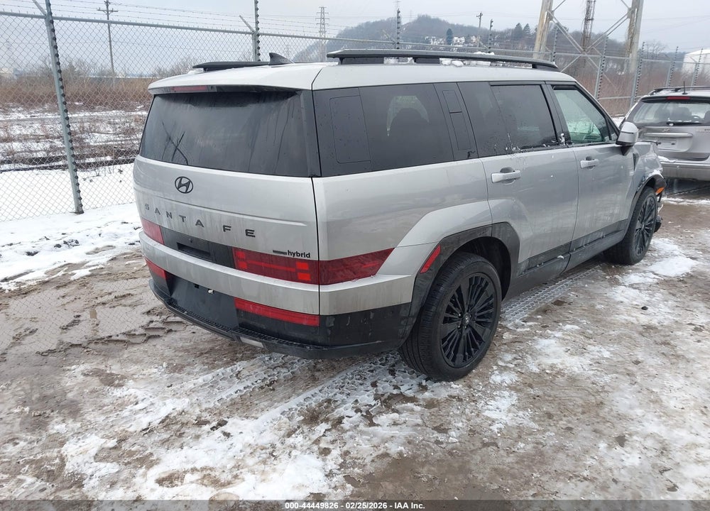 2025 HYUNDAI SANTA FE HYBRID CALLIGRAPHY VIN: 5NMP5DG14SH047721
