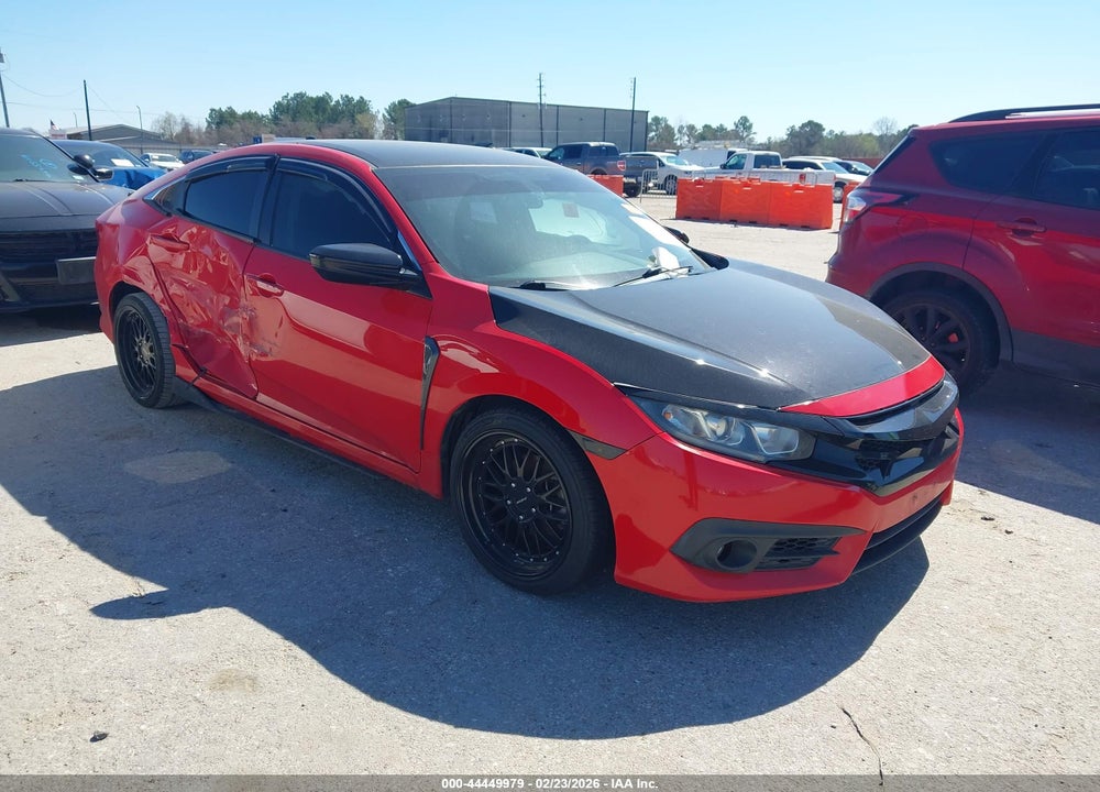 2017 HONDA CIVIC VIN: 2HGFC2F5XHH507187