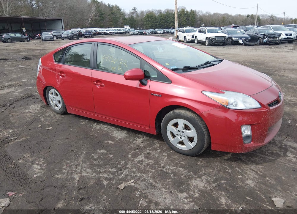 2011 TOYOTA PRIUS TWO VIN: JTDKN3DU6B5327890