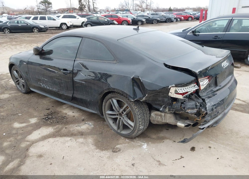2014 AUDI S5 3.0T PREMIUM PLUS VIN: WAUCGAFRXEA020386