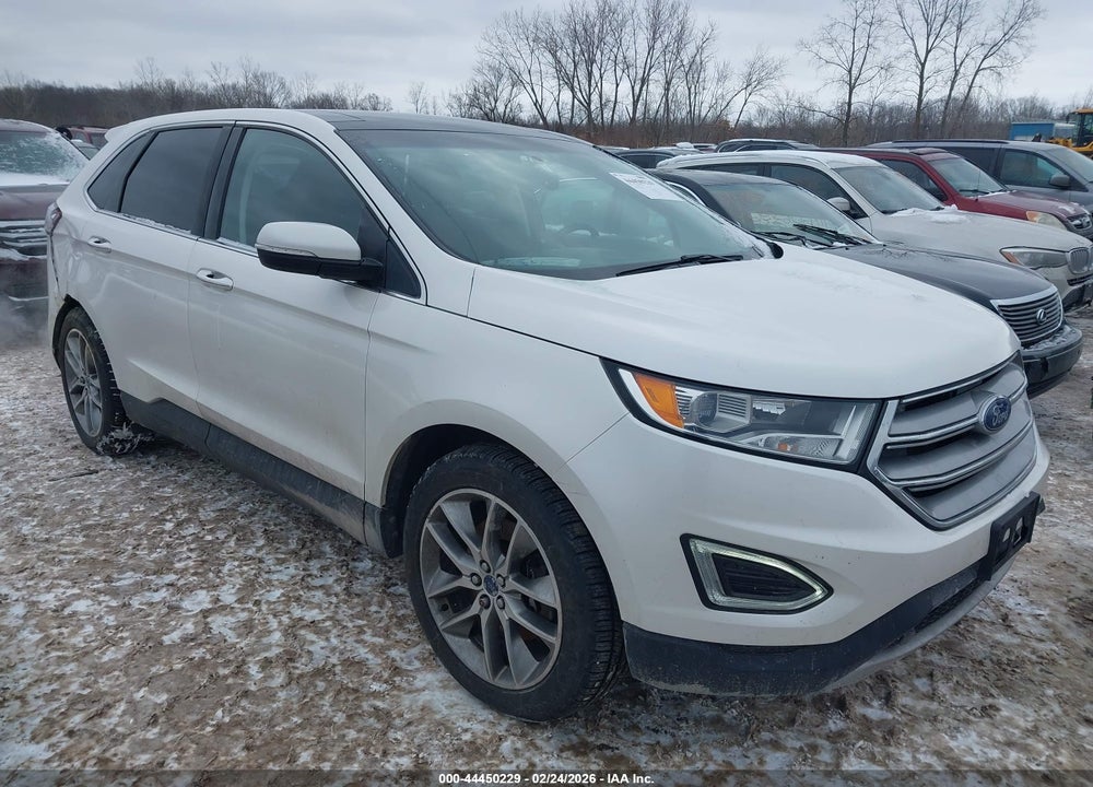 2016 FORD EDGE TITANIUM VIN: 2FMPK4K88GBB19860