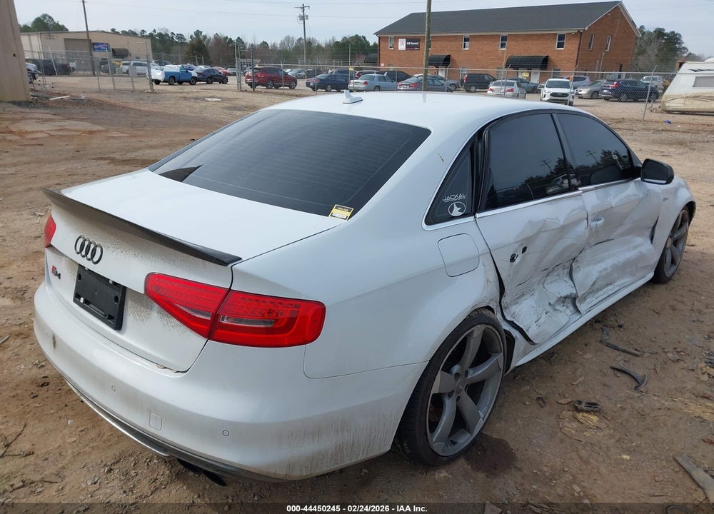 2013 AUDI S4 PREMIUM VIN: WAUBGBFL0DA217224