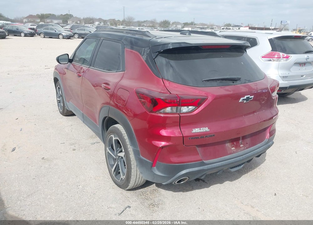 2022 CHEVROLET TRAILBLAZER FWD RS VIN: KL79MTSL8NB098823