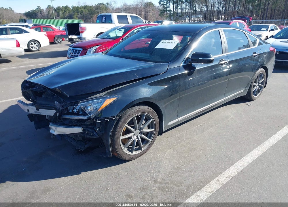 2016 HYUNDAI GENESIS 3.8 VIN: KMHGN4JE4GU132470