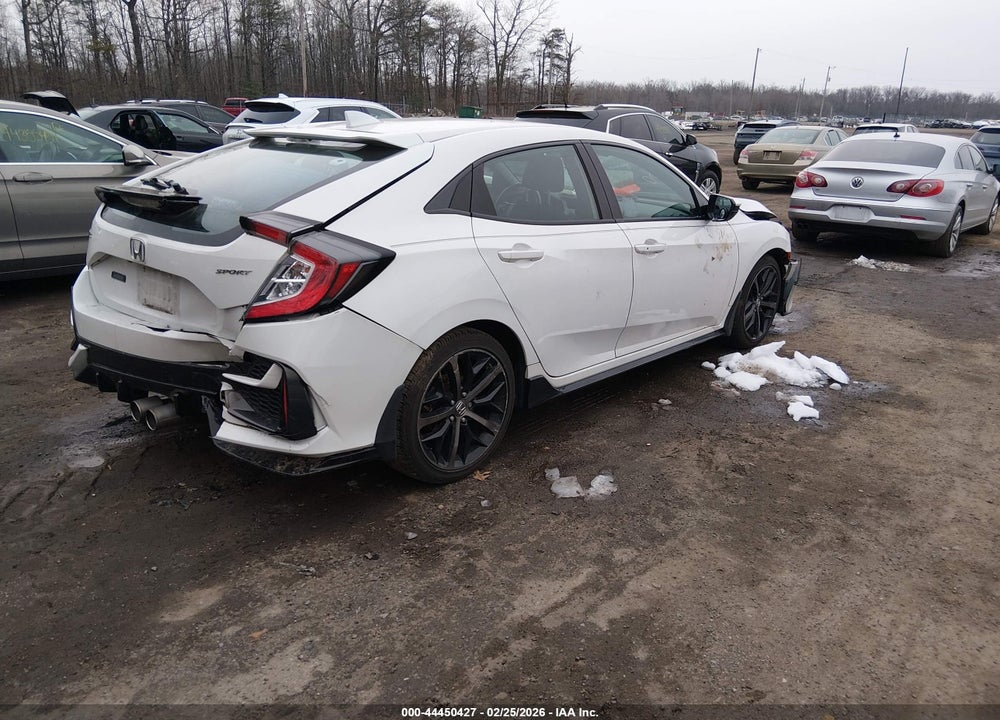 2021 HONDA CIVIC SPORT VIN: SHHFK7H47MU217930