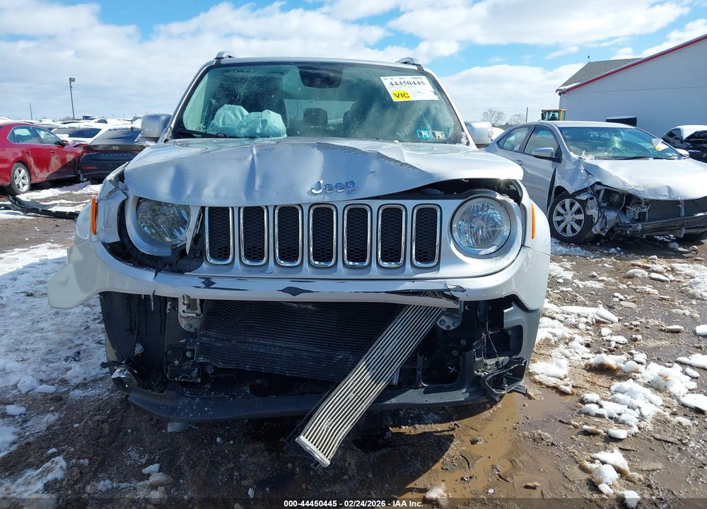 2016 JEEP RENEGADE LIMITED VIN: ZACCJBDTXGPC75776