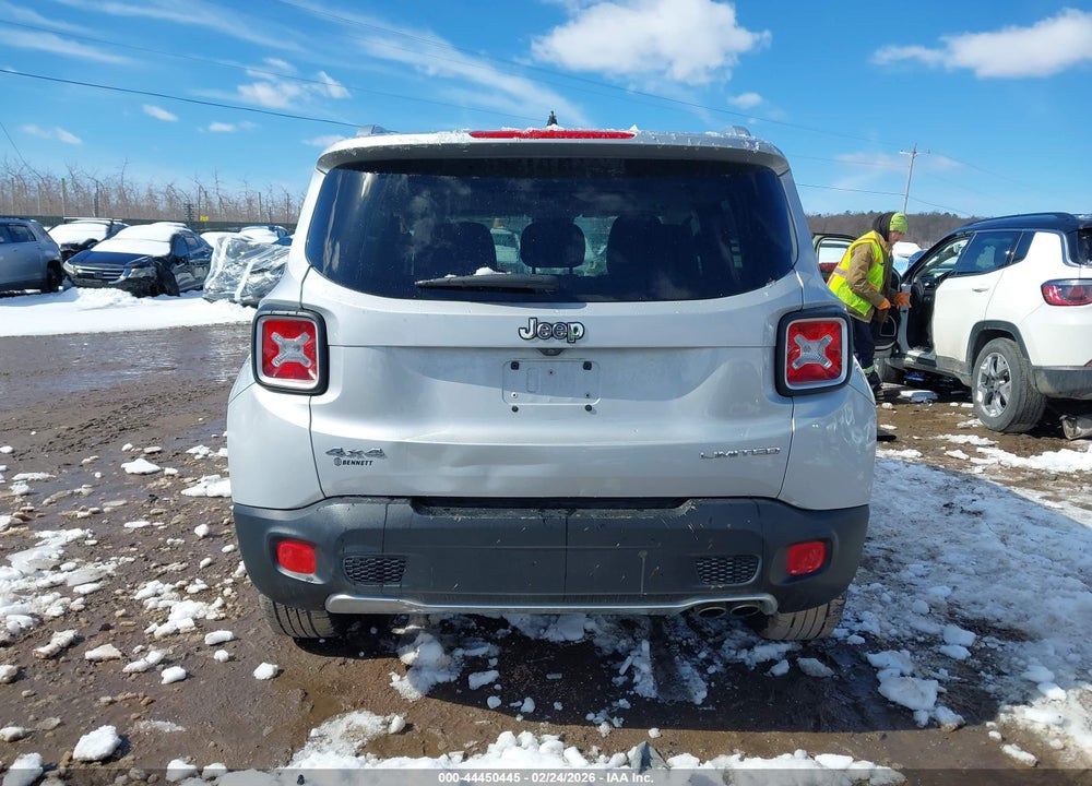 2016 JEEP RENEGADE LIMITED VIN: ZACCJBDTXGPC75776