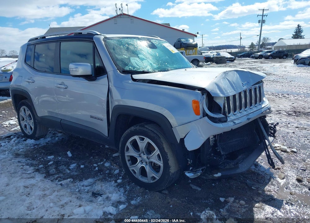 2016 JEEP RENEGADE LIMITED VIN: ZACCJBDTXGPC75776