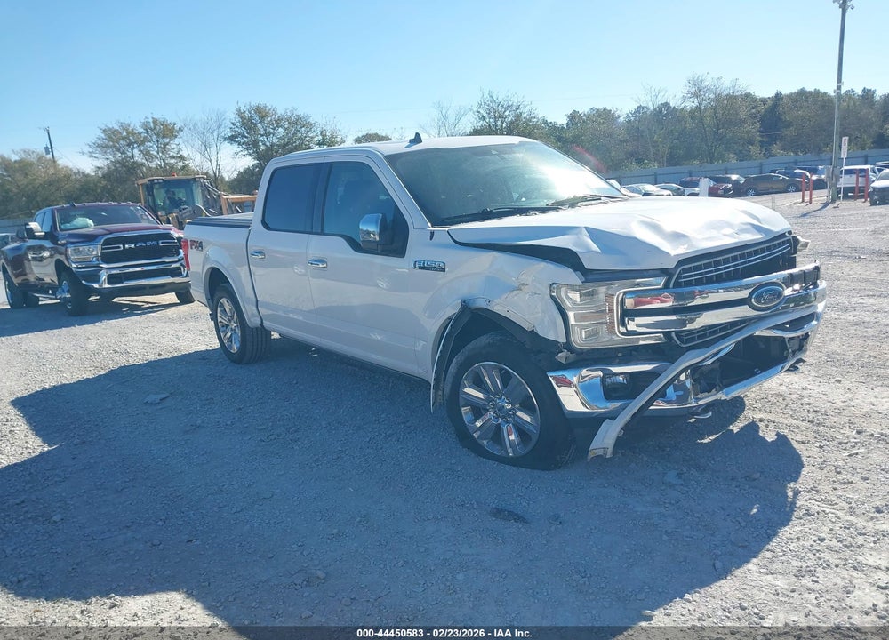 2019 FORD F-150 LARIAT VIN: 1FTEW1E43KFA08020