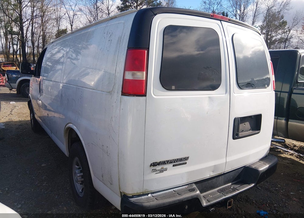 2015 CHEVROLET EXPRESS 2500 WORK VAN VIN: 1GCWGFCF0F1284175