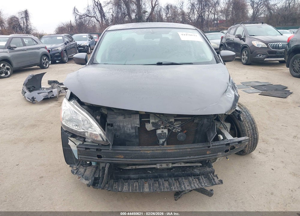 2014 NISSAN SENTRA SV VIN: 3N1AB7AP8EY313767