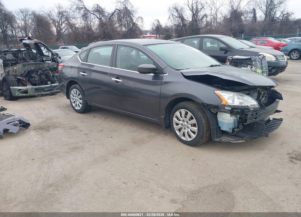 2014 NISSAN SENTRA SV VIN: 3N1AB7AP8EY313767
