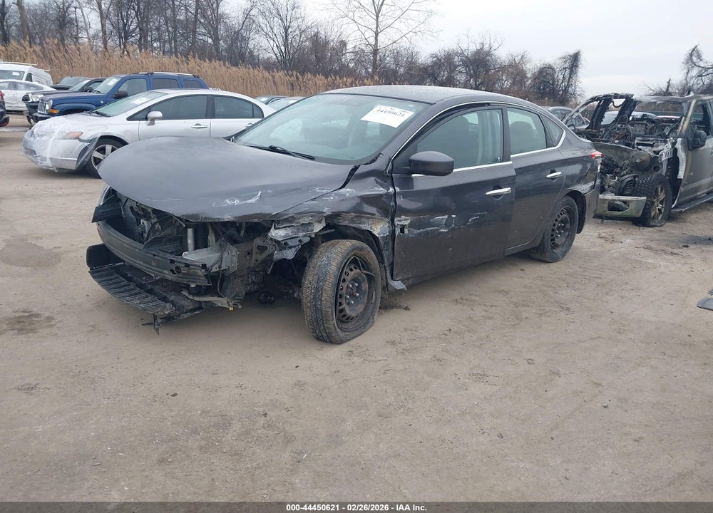 2014 NISSAN SENTRA SV VIN: 3N1AB7AP8EY313767
