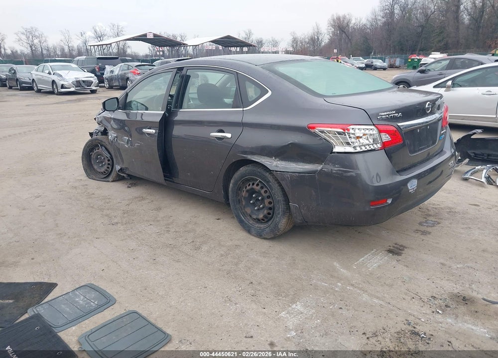 2014 NISSAN SENTRA SV VIN: 3N1AB7AP8EY313767