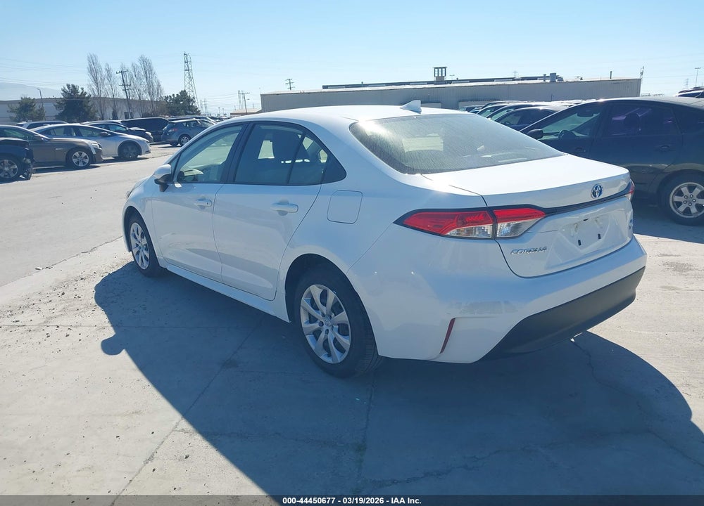 2025 TOYOTA COROLLA HYBRID LE VIN: JTDBCMFE2S3094359