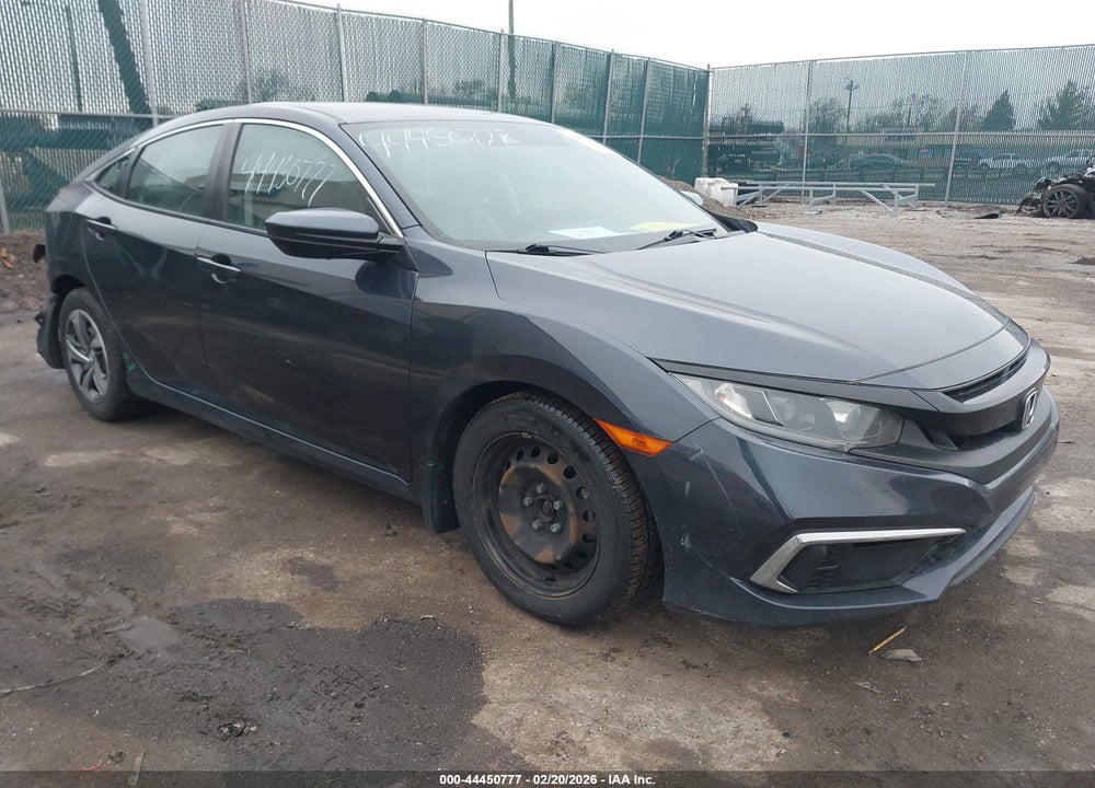 2019 HONDA CIVIC LX VIN: 2HGFC2F68KH508838
