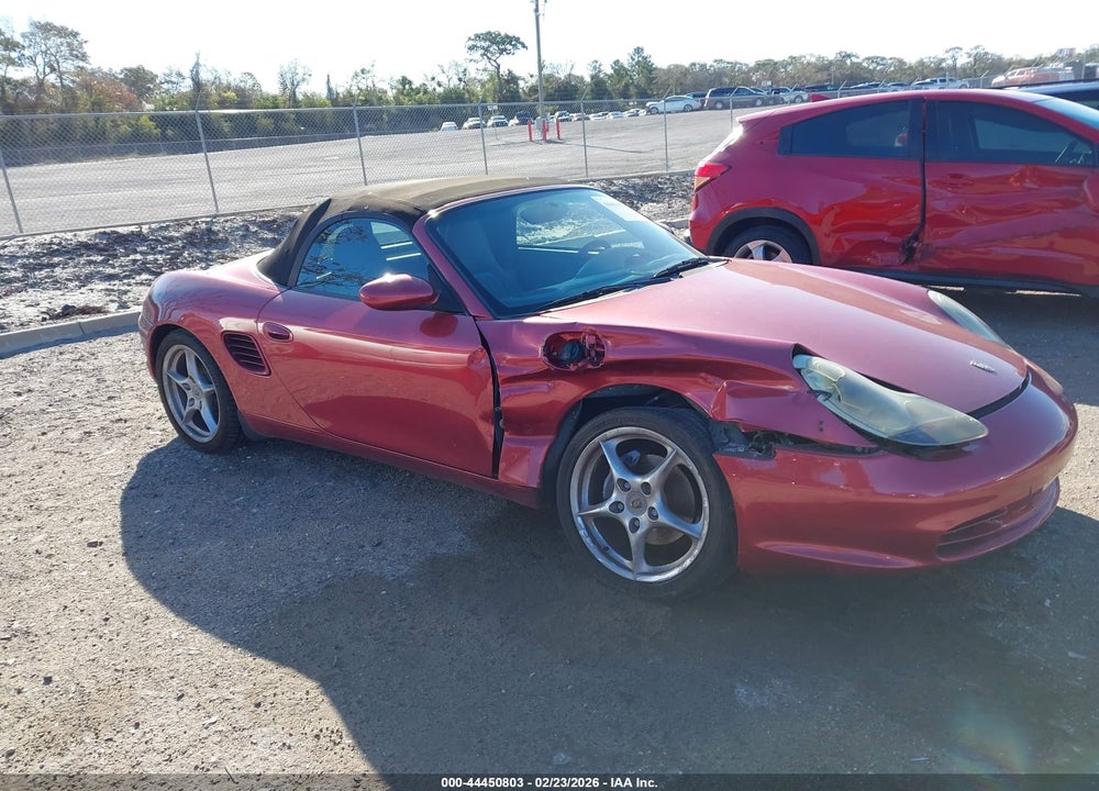 2003 PORSCHE BOXSTER VIN: WP0CA29863U625000