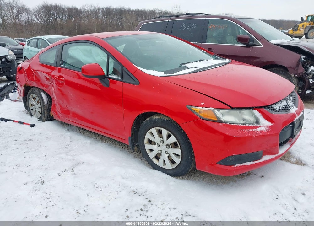 2012 HONDA CIVIC LX VIN: 2HGFG3B57CH552032