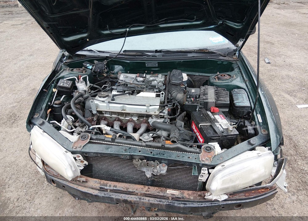2001 MITSUBISHI MIRAGE ES VIN: JA3AY26C61U007053