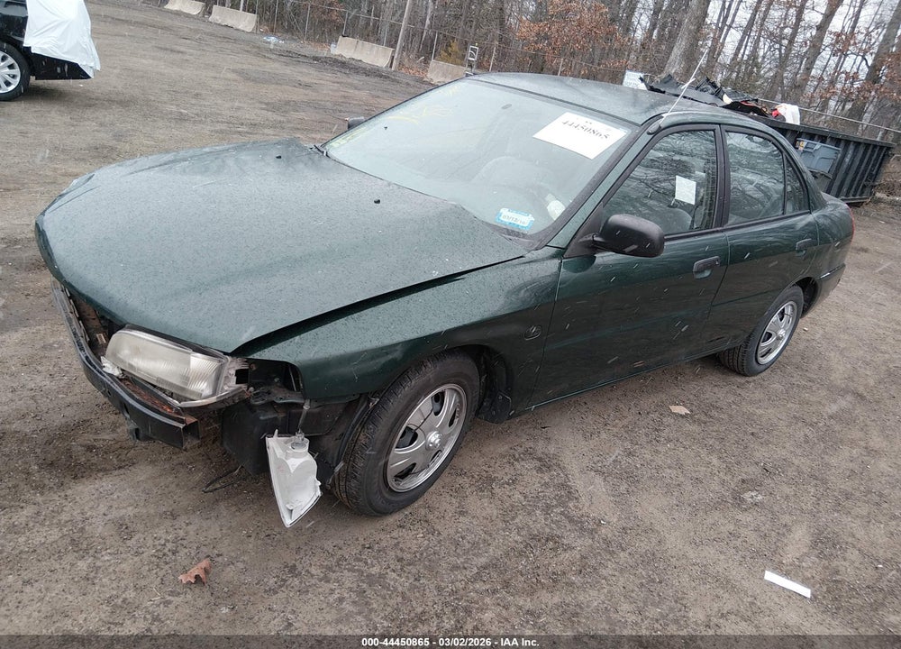 2001 MITSUBISHI MIRAGE ES VIN: JA3AY26C61U007053