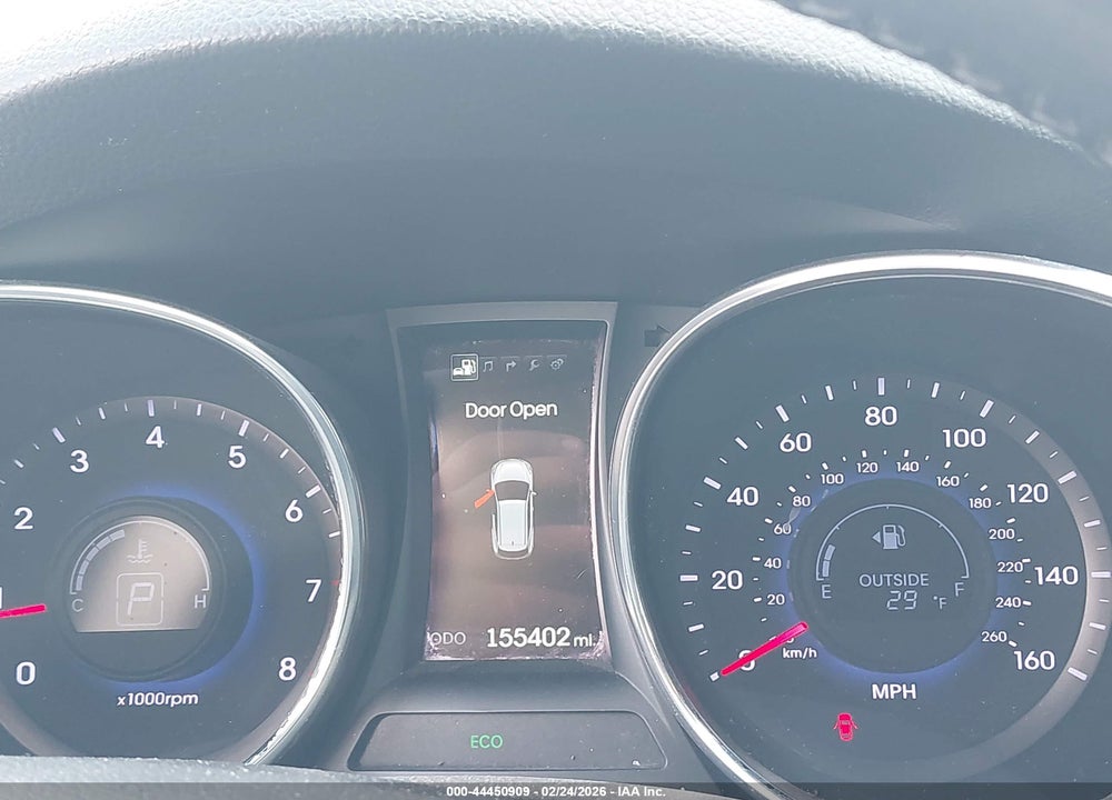 2016 HYUNDAI SANTA FE SPORT 2.0L TURBO VIN: 5XYZWDLA1GG334558