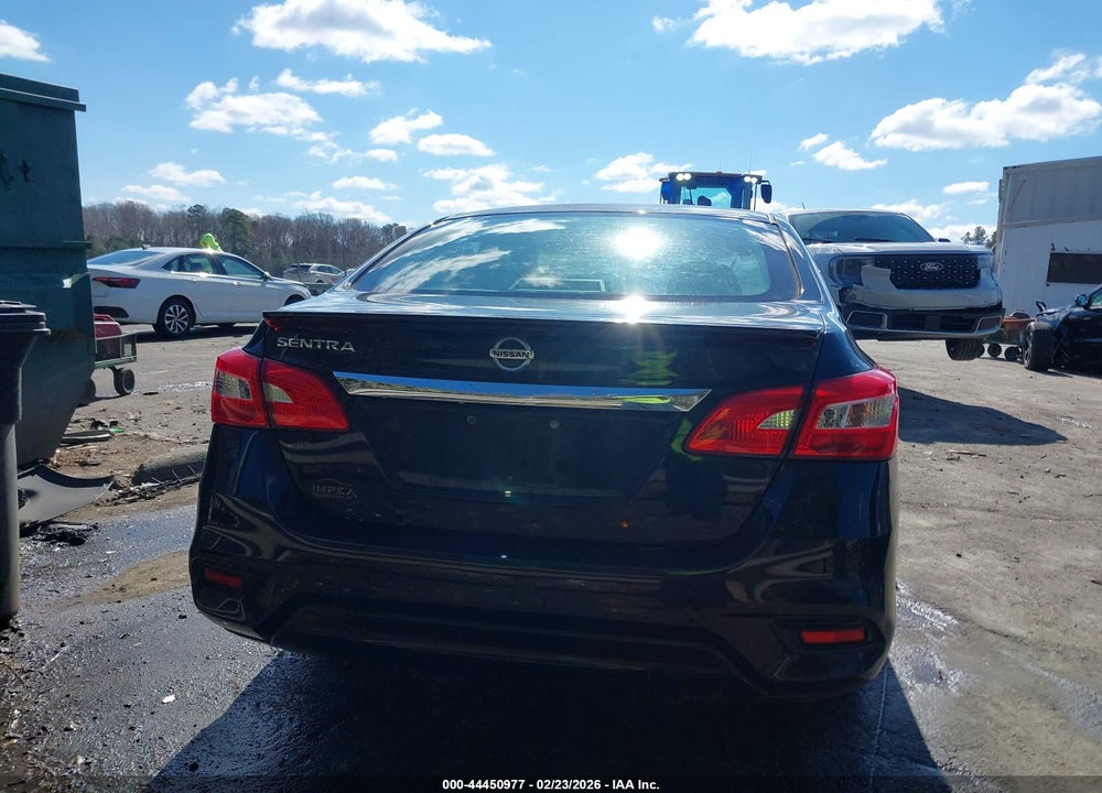 2017 NISSAN SENTRA S VIN: 3N1AB7AP9HY296188