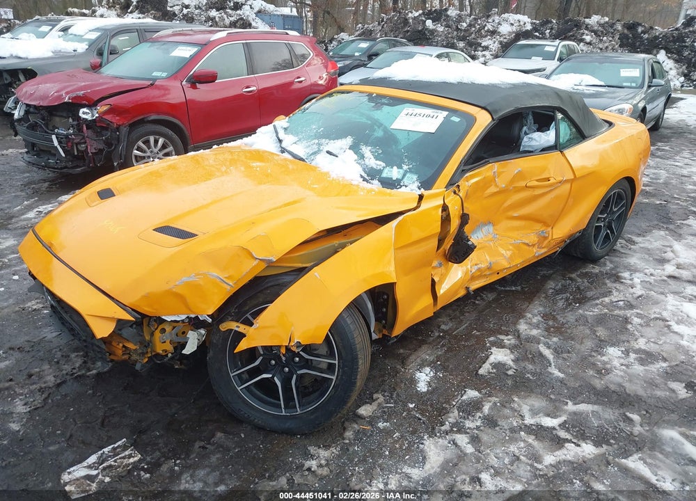2018 FORD MUSTANG ECOBOOST PREMIUM VIN: 1FATP8UH2J5156381