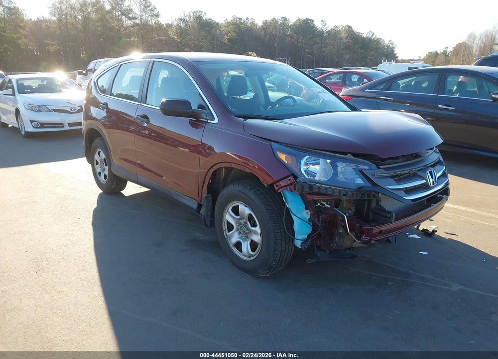 2014 HONDA CR-V LX VIN: 5J6RM4H35EL098976