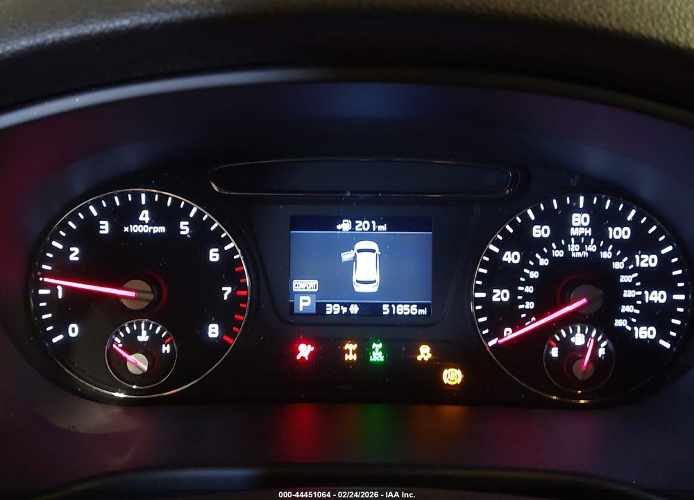 2019 KIA SORENTO 2.4L LX VIN: 5XYPGDA30KG546935