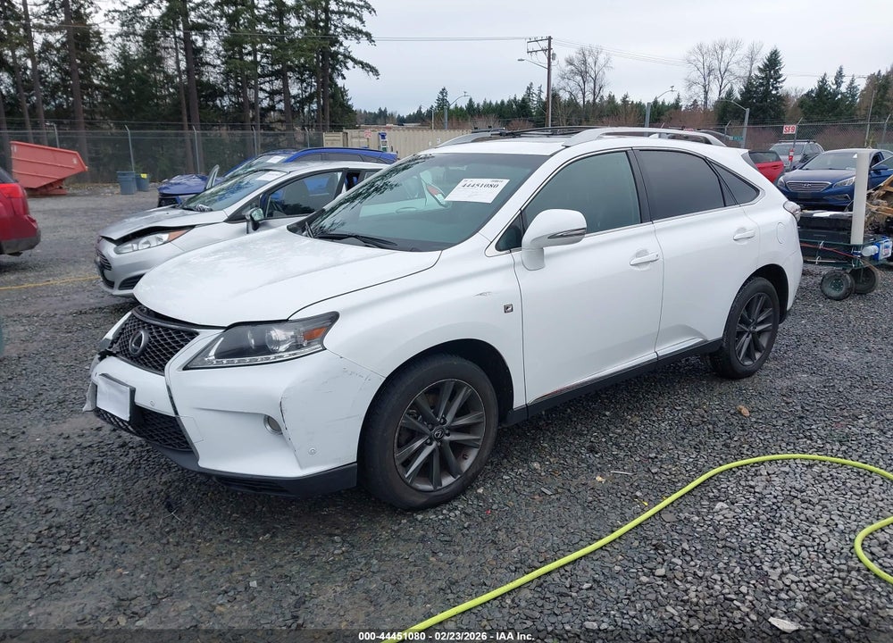 2014 LEXUS RX 350 F SPORT VIN: 2T2BK1BA6EC235932