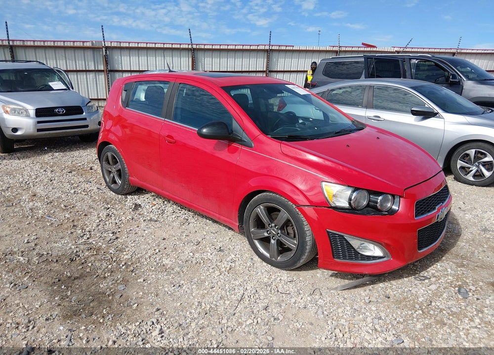 2013 CHEVROLET SONIC RS AUTO VIN: 1G1JG6SB3D4134462