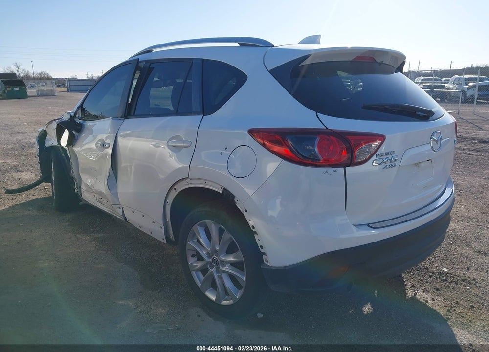 2013 MAZDA CX-5 GRAND TOURING VIN: JM3KE4DE0D0149237