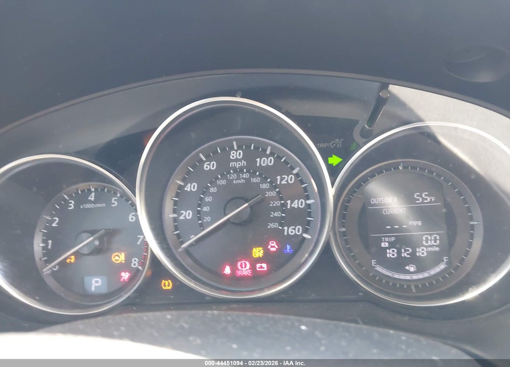 2013 MAZDA CX-5 GRAND TOURING VIN: JM3KE4DE0D0149237