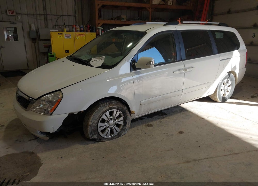 2012 KIA SEDONA LX VIN: KNDMG4C71C6495579