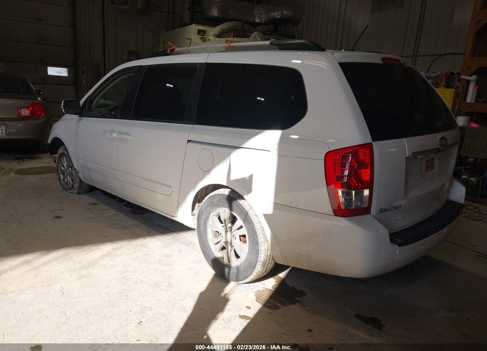 2012 KIA SEDONA LX VIN: KNDMG4C71C6495579
