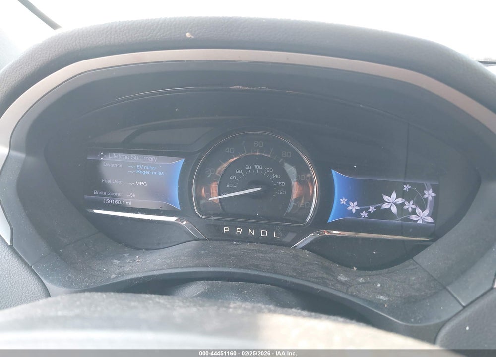 2013 LINCOLN MKZ HYBRID VIN: 3LN6L2LUXDR807574