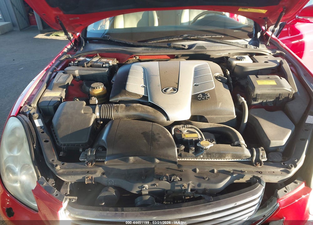2002 LEXUS SC 430 VIN: JTHFN48Y320008866