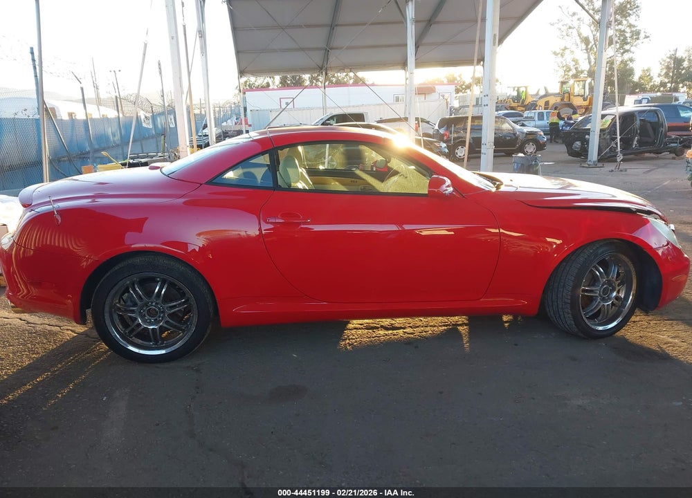 2002 LEXUS SC 430 VIN: JTHFN48Y320008866