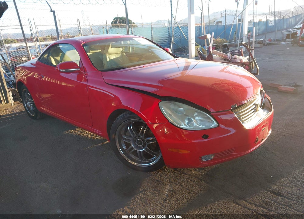 2002 LEXUS SC 430 VIN: JTHFN48Y320008866