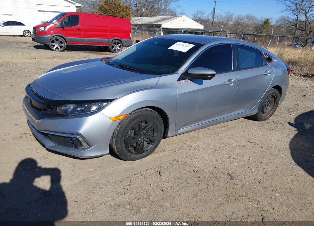 2019 HONDA CIVIC LX VIN: 2HGFC2F64KH570186