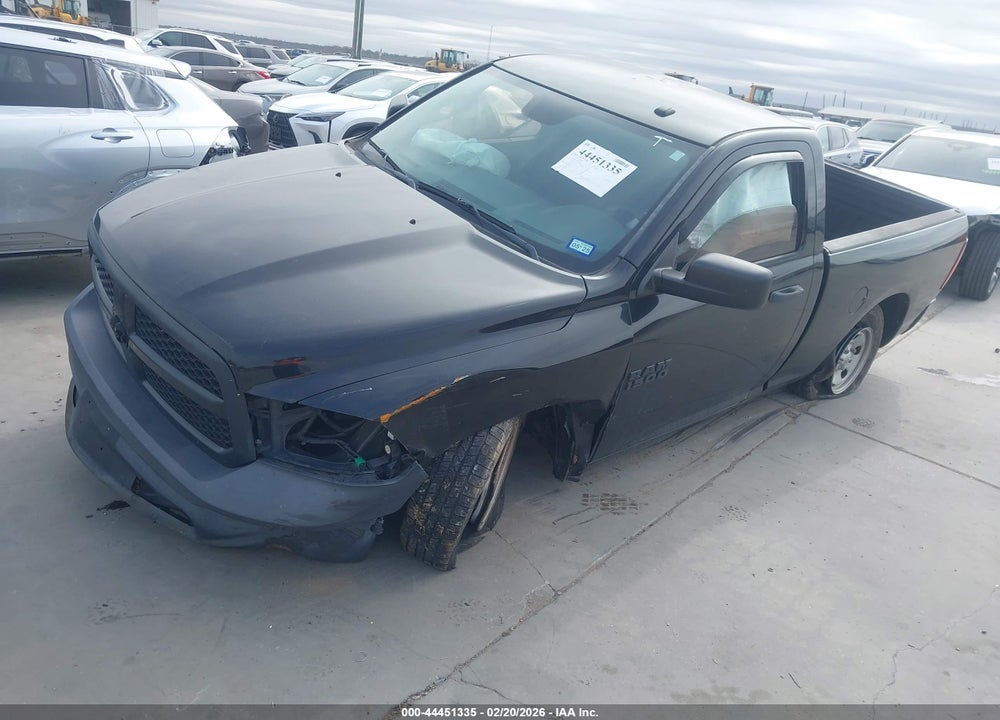 2013 RAM 1500 TRADESMAN VIN: 3C6JR6AG6DG586673