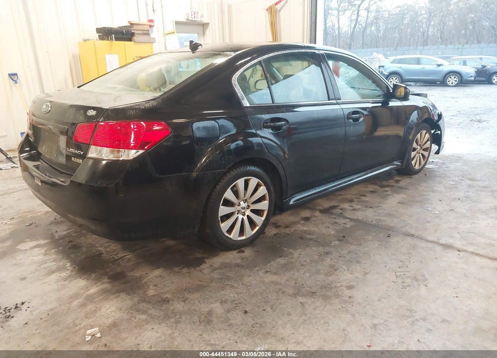 2012 SUBARU LEGACY 2.5I LIMITED VIN: 4S3BMBL60C3019854