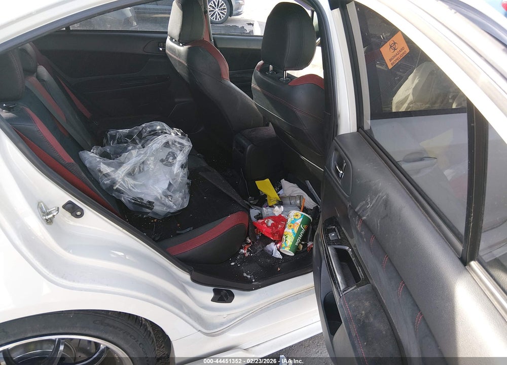 2018 SUBARU WRX STI VIN: JF1VA2M62J9805708