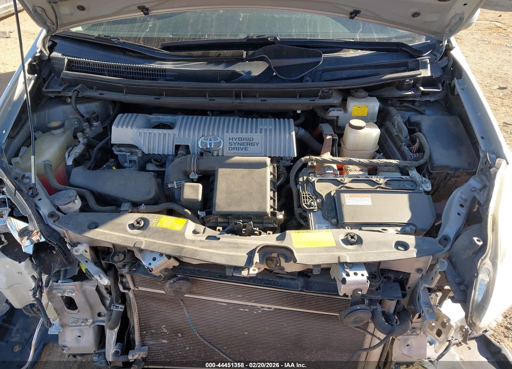 2013 TOYOTA PRIUS THREE VIN: JTDKN3DU9D0346272